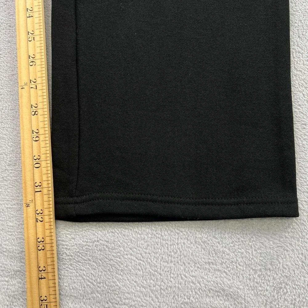 Champion Authentic Athletic Wear Jogger Pants Men XL Black Drawstring Cotton Gym
